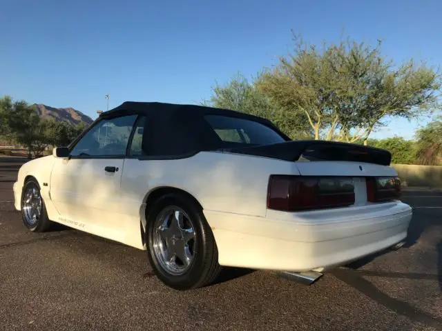 gt convertible 5 speed manual fox body mustang