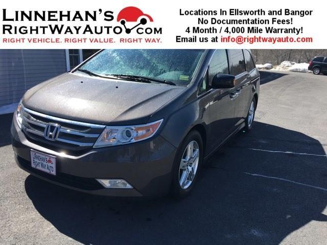 2012 honda odyssey touring elite touring elite 4dr mini-van for sale in bangor, maine