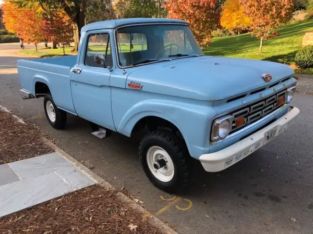 1964 ford f100 truck 4x4 - original paint - time capsule - barn find