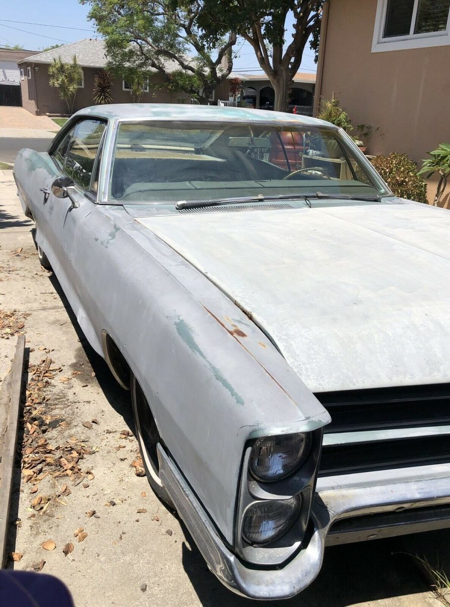 1966 pontiac catalina coupe grey rwd automatic