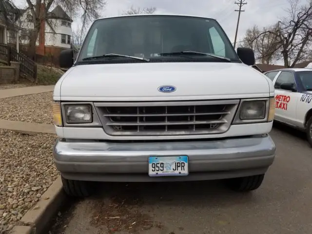 1994 ford econoline e-250 work van, 5.8l automatic, good co emissions test