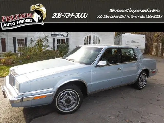 1991 chrysler new yorker salon,lee iacocca,original car, 1 family owned