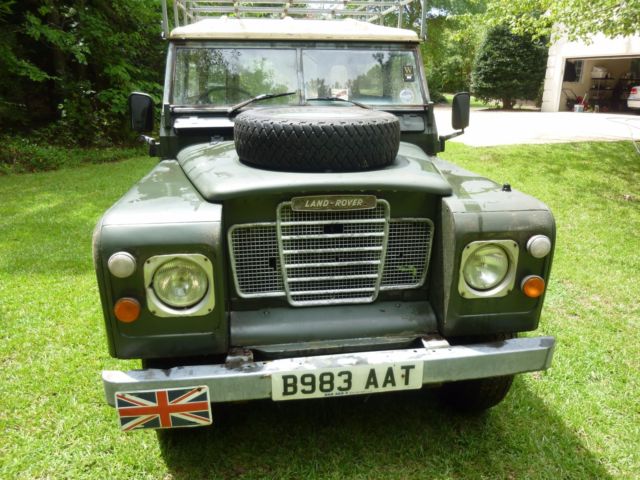 1984 land rover series iii 88 inch