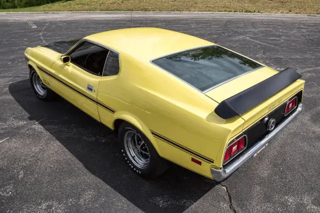 original garaged california boss 351 grabber yellow 4 speed low mile collectors