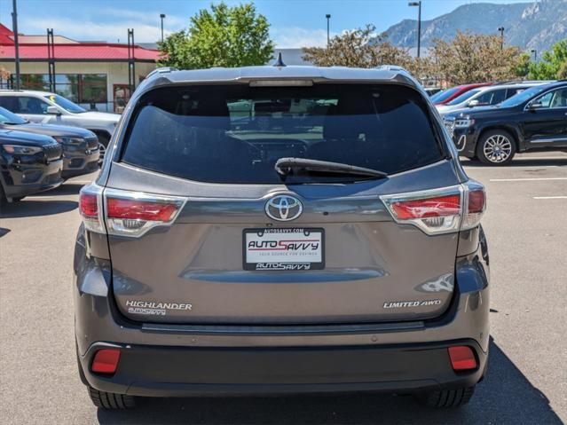 2016 toyota highlander limited platinum