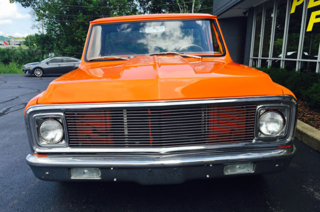 1972 chevrolet c-10 short wide pro street pickup - 383 stroker motor 4 barrel