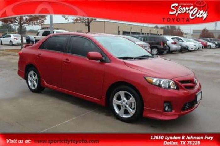 2013 toyota corolla s in dallas, tx
