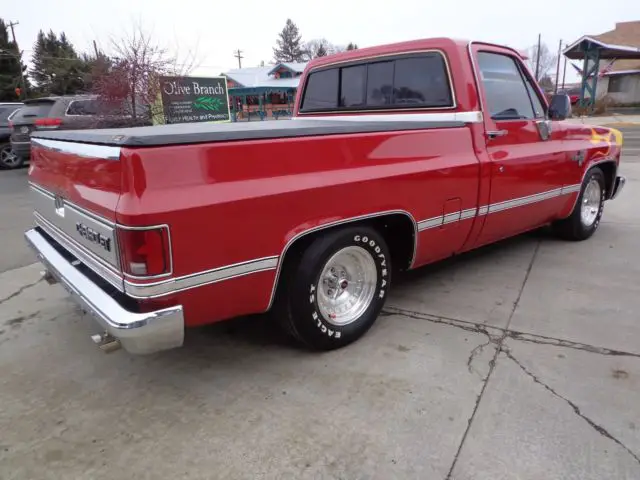 one owner 1985 chevy c10 short box pickup low miles & super clean