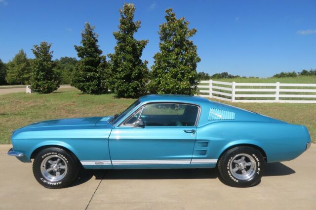 1967 ford mustang 2+2 gta fastback 289 w/ power steering a-code