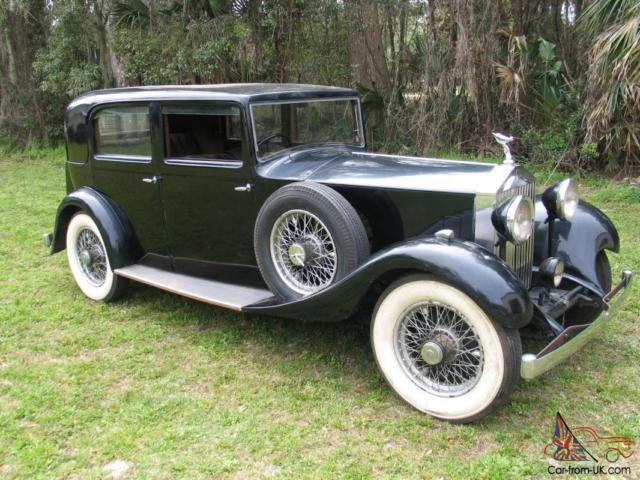 1934 rolls royce 20/25 gentlemans saloon