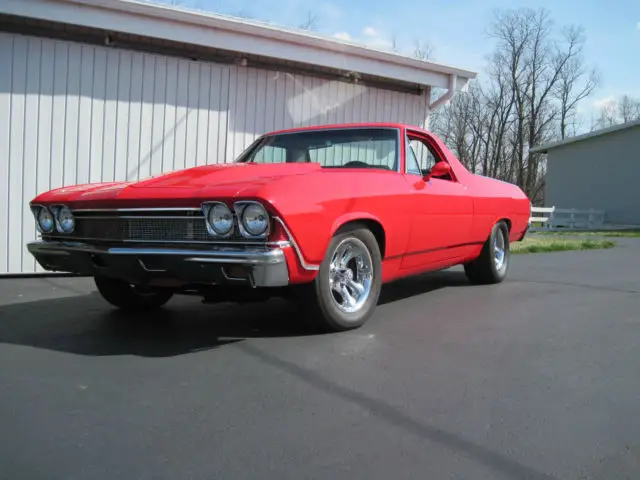 67 el camino, red, custom