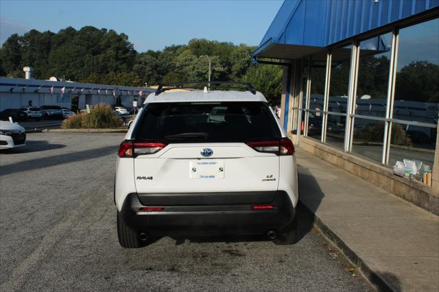 2019 toyota rav4 hybrid le