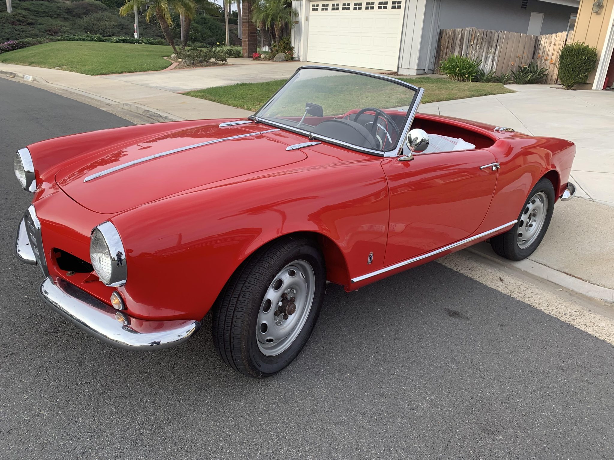 1958 alfa romeo giulietta spider veloce 750f project