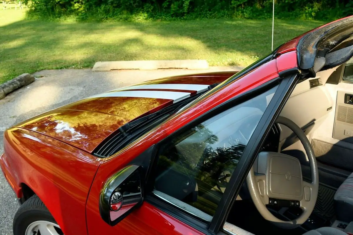 1991 dodge shadow convertible! cheap, topless fun + 30mpg