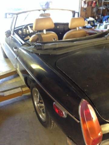 1973 mg mgb roadster - chrome bumpers