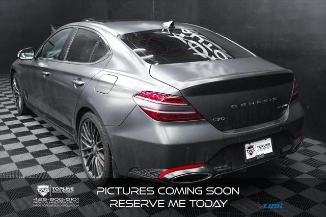 2022 genesis g70 3.3t sport launch edition awd