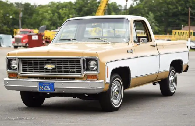1973 cheyenne pick up 8,724 original miles unrestored survivor attn collectors