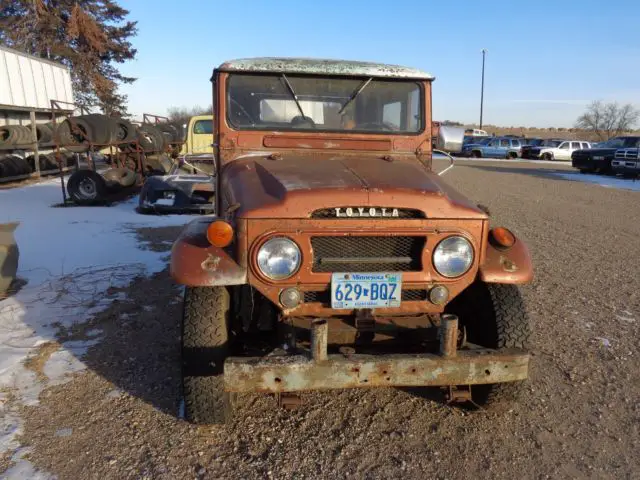 1965 toyota land fj40 land cruiser, vin 35497