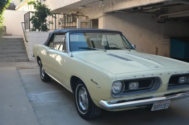 1967 plymouth barracuda convertible