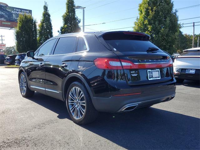 2016 lincoln mkx reserve