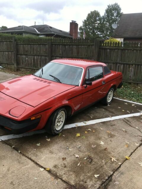 1977 triump tr-7 sports car