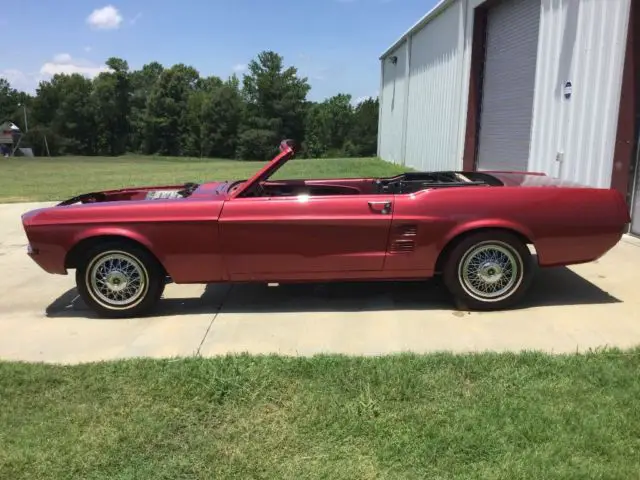 1967 ford mustang setup for 4.6l mod motor