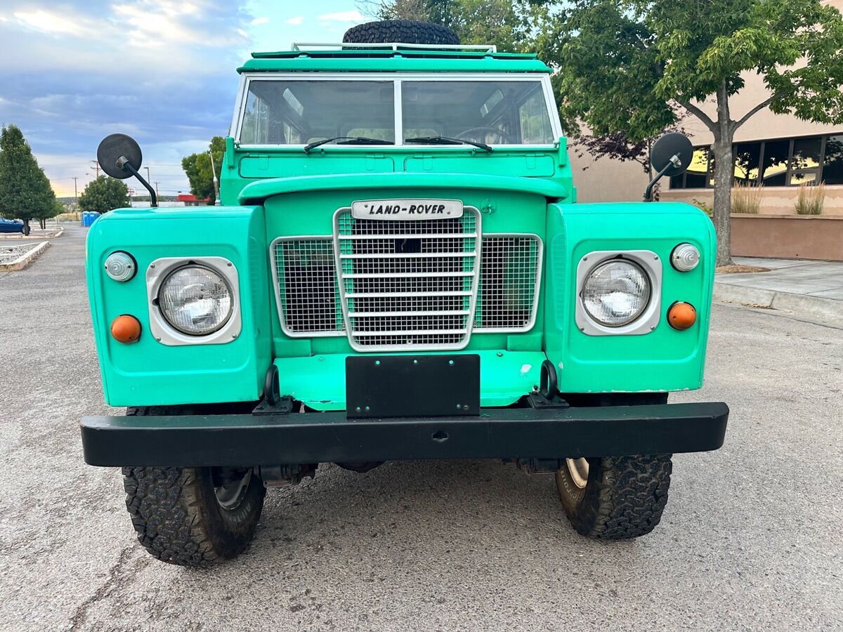 1974 land rover 88 suv green 4wd manual