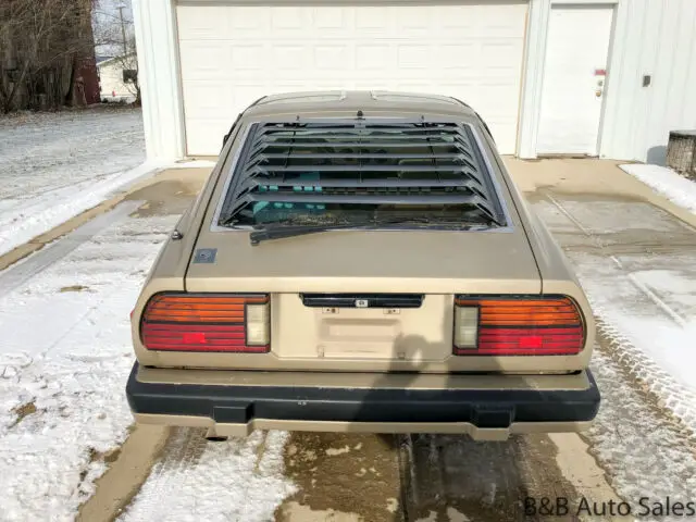 1983 datsun 280zx 71000 miles beige coupe 6 cyl 5 speed manual