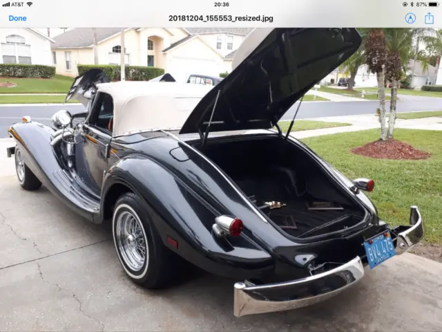 1934 mercedes 500k replica