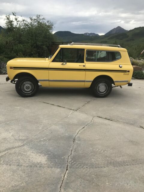1980 international scout 4x4