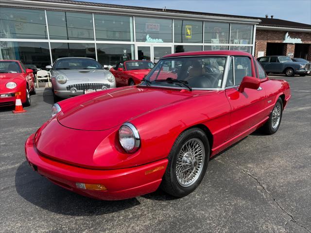 1991 alfa romeo spider veloce w/hardtop