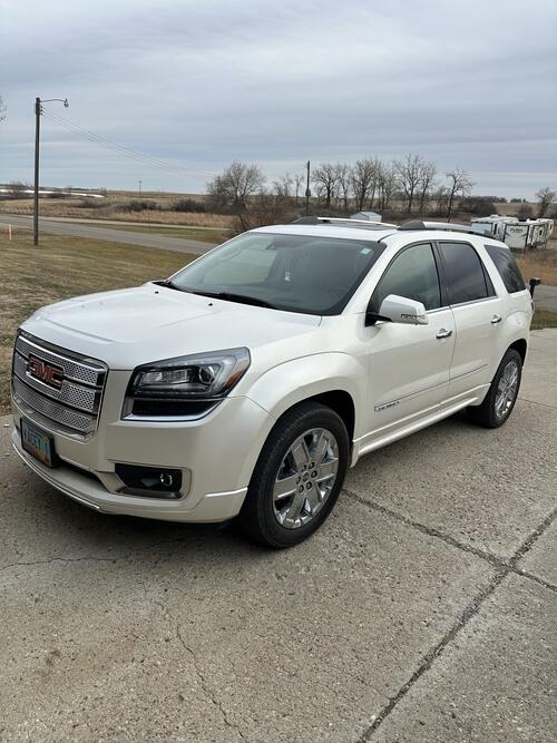 2014 gmc acadia denali this car doesnt get driven anymore. runs great and ever