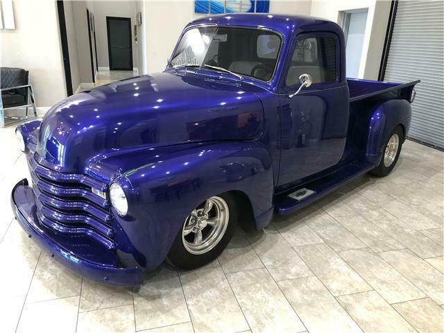 1951 chevy other pickups blue chevy pickup with 1989 miles
