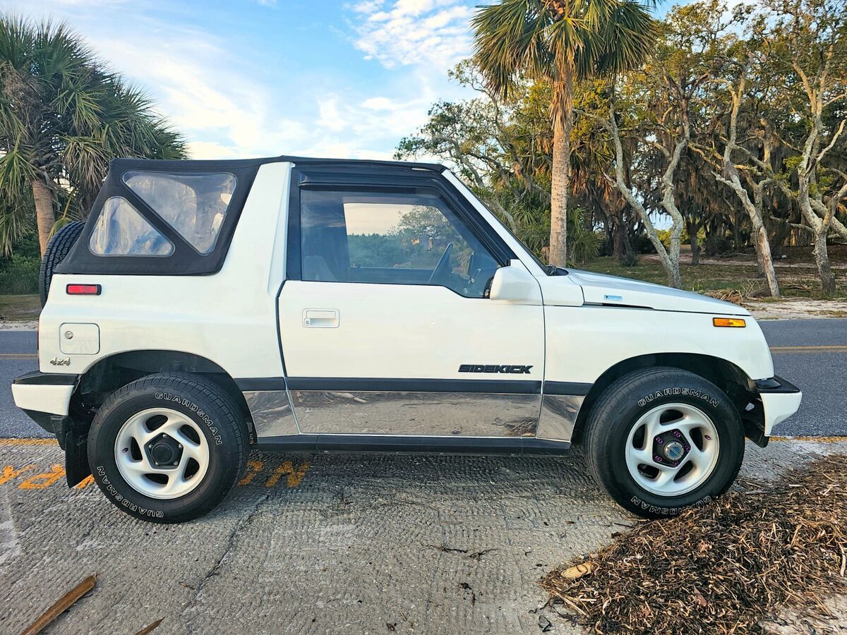 1989 suzuki sidekick jlx 1.6l automatic 4x4 convertible