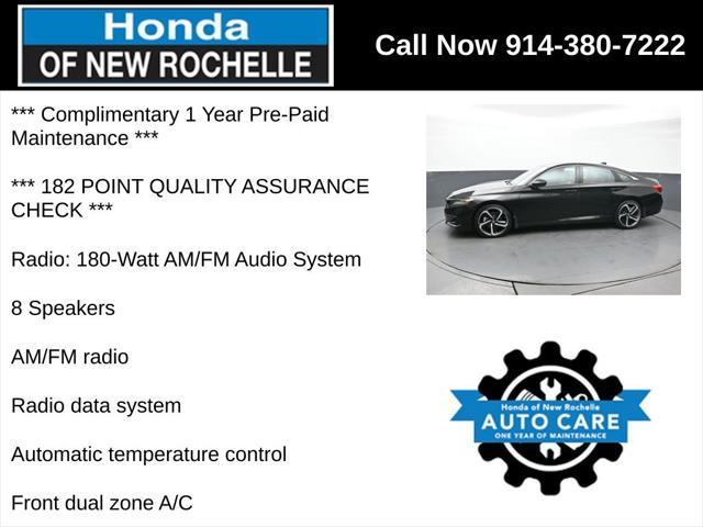 2021 honda accord sport 1.5t