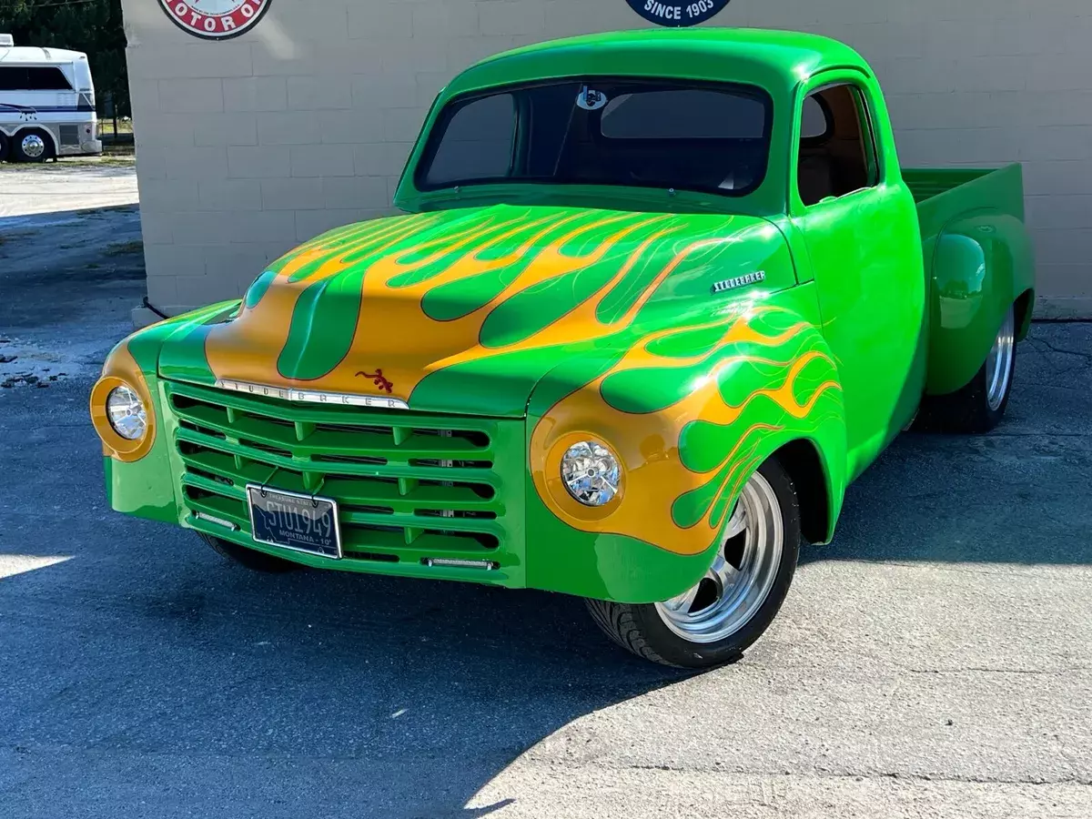1949 studebaker pickup pickup green rwd automatic r5