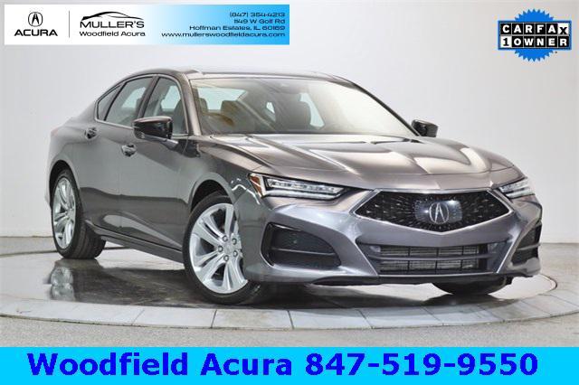 2021 acura tlx technology