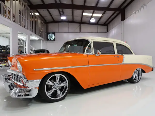 1956 chevrolet 210 coupe custom, custom color combination! well furnished! a/c!
