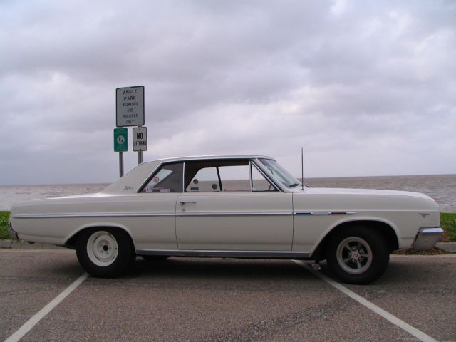 1965 buick skylark super stock / gasser 401 nailhead. pie crust cheater slicks