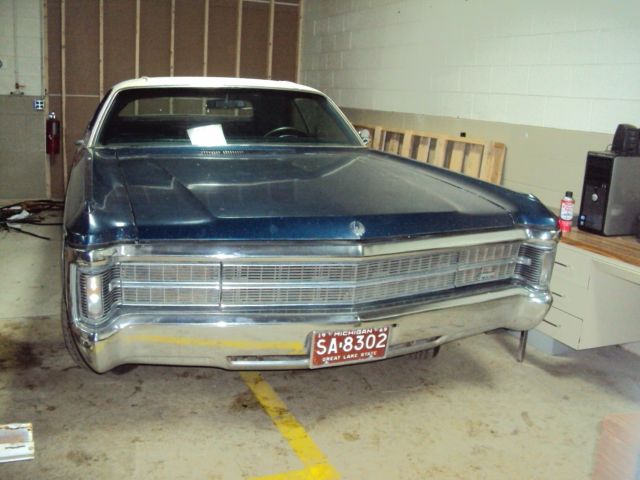 1969 chrysler imperial 2 door 22,000 miles original condition survivor