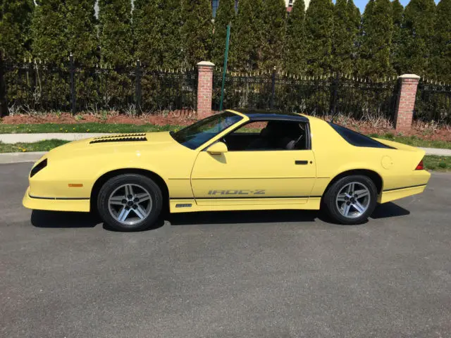 1987 chevrolet camaro iroc-z coupe 5.7l z28