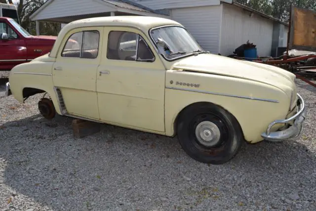 1964 renault dauphine 4 speed 4 wheel disc brakes solid in north alabama