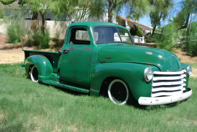 1951 chevy truck pick up short bed air bags 3100 chevrolet