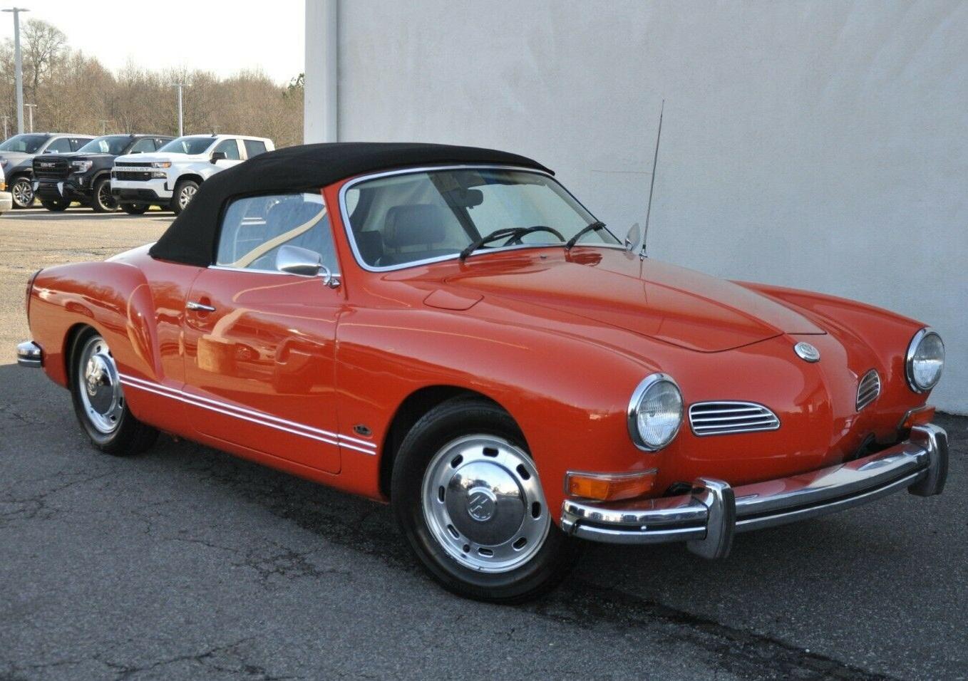 1974 volkswagen karmann ghia convertible clean