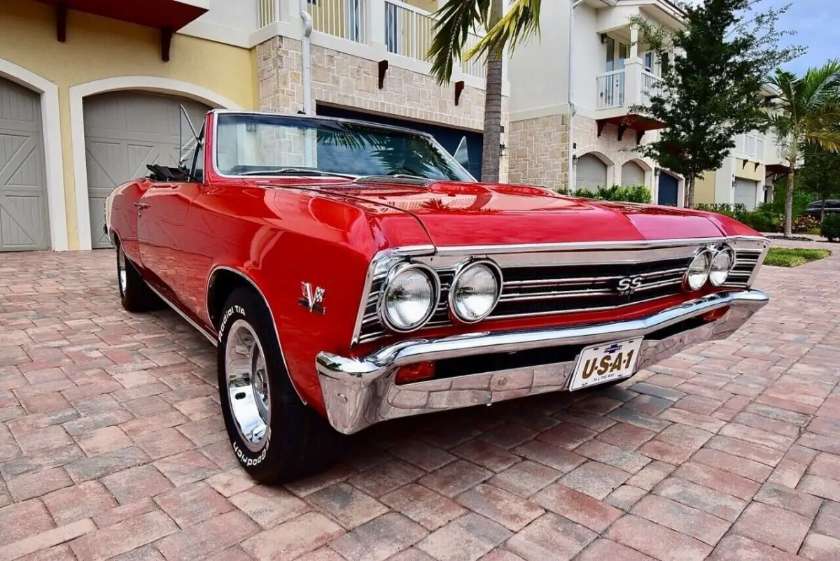 1967 chevrolet chevelle super sport 396/350 hp 4 speed m21 numbers matching