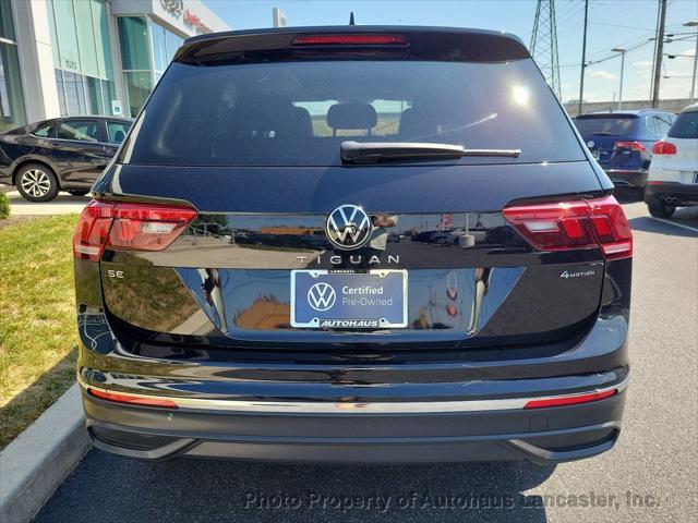 2022 volkswagen tiguan 2.0t se 4motion