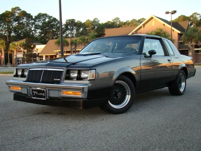 1986 buick regal t type wh1 (48k miles) 1 of 463 designer series cars