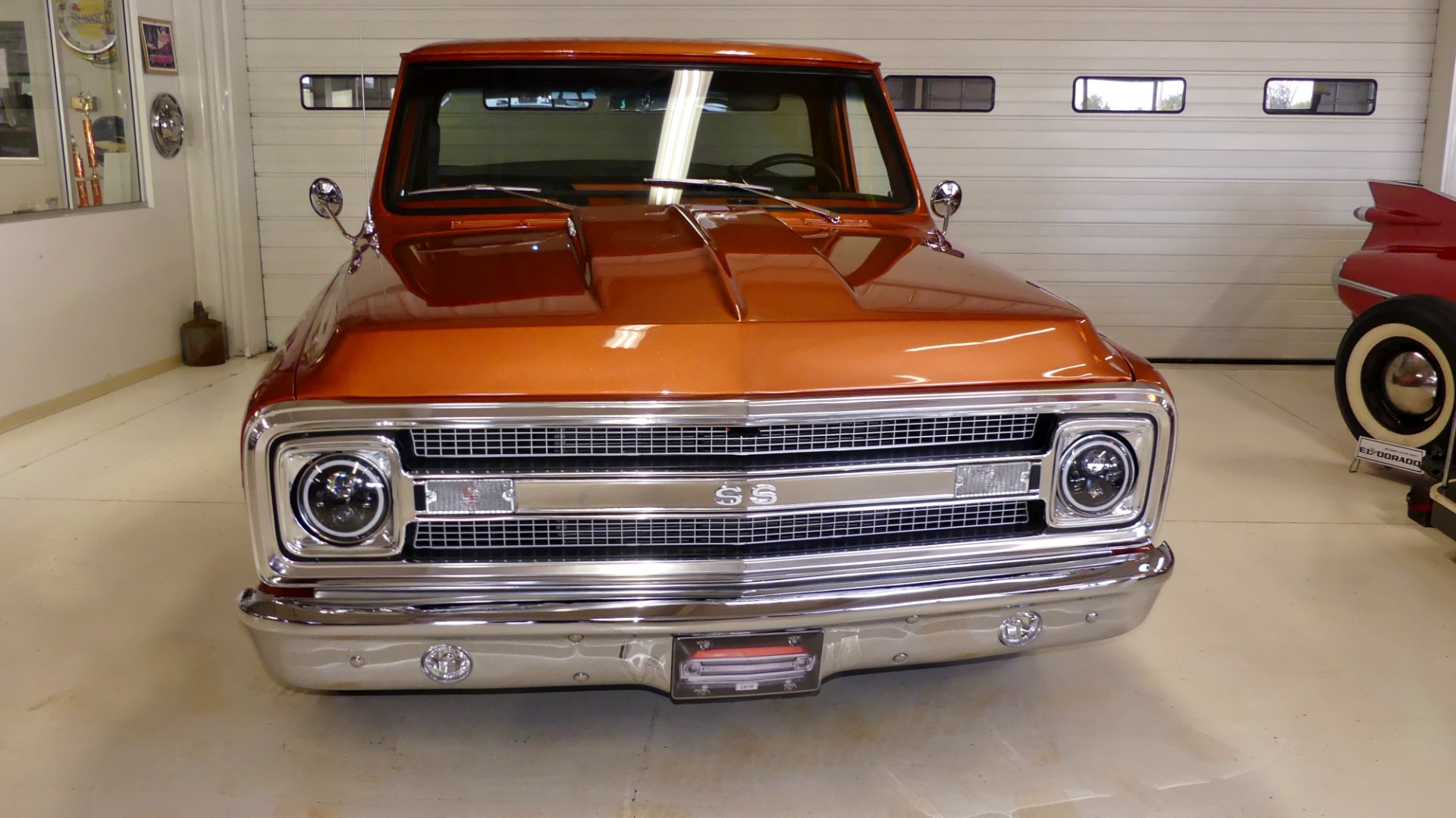 1970 chevrolet c10 3350 miles burnt orange truck 350 automatic