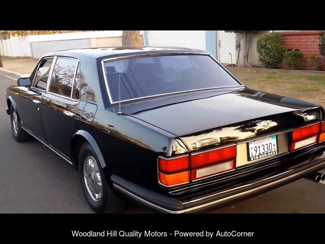 1994 bentley brooklands black on black upgraded burlwood door panels