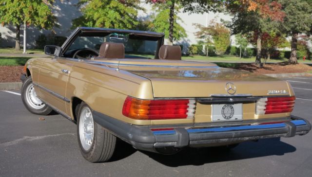 1983 mercedes benz 380sl - seller pays $500 toward shipping worldwide !!
